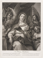 KG 15276
<br/>
Heilige Cecilia musicerend met engelen
<br/>
<em>Strange, Robert, Sir, (1721-1792)</em>